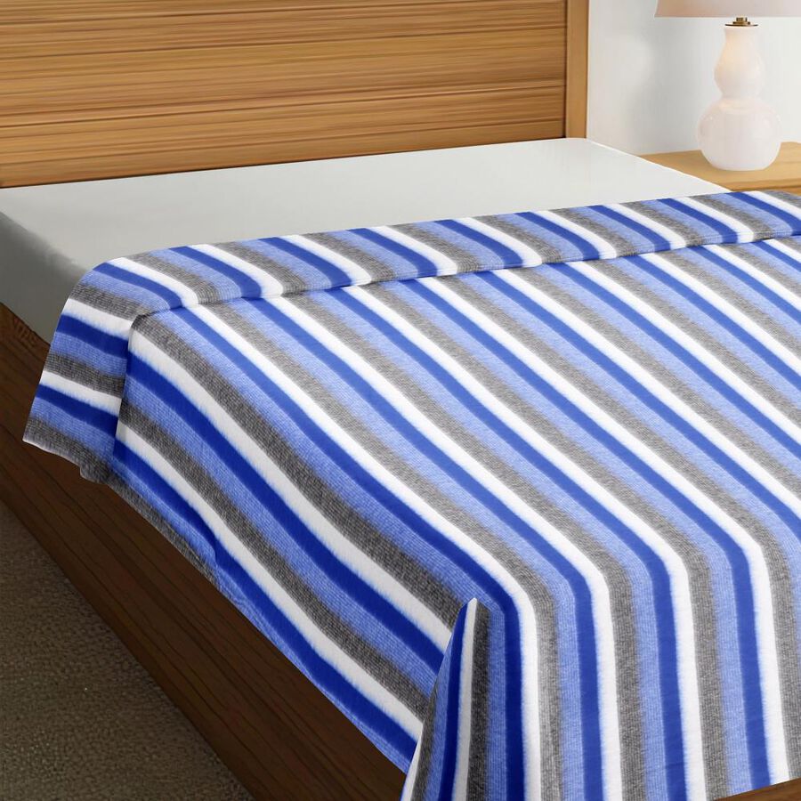Blue Microfiber Blanket, , large image number null