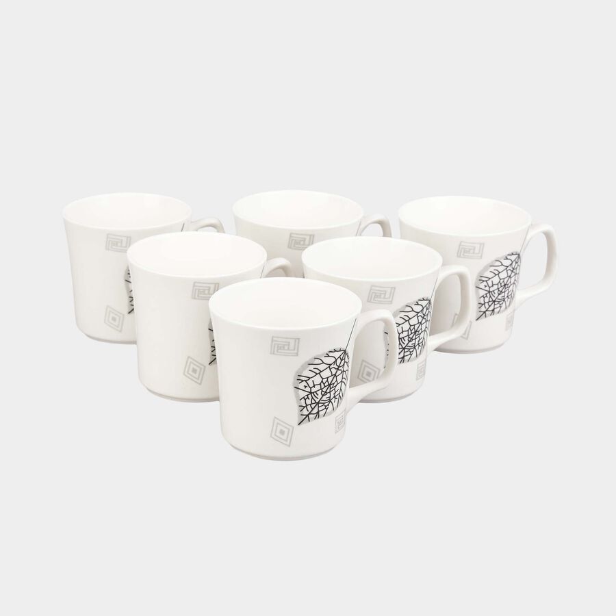 160 ml Bone China Mug Set of 6, , large image number null