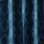 5 ft. Dark Blue Polyester Curtain, , small image number null