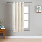 5ft. Off White Polyester Curtain, , small