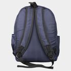 Women's Blue Polyurethane Backpack, , small image number null