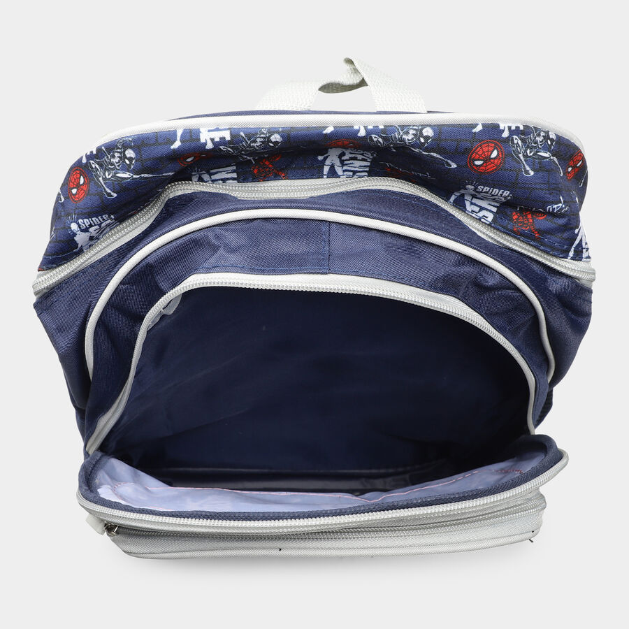 Spider Man Printed Fabric Backpack, , large