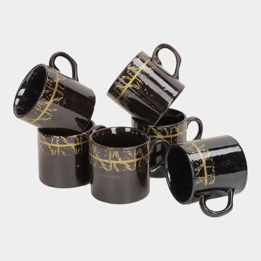 100 ml Stoneware Cup, Set of 6, , large image number null