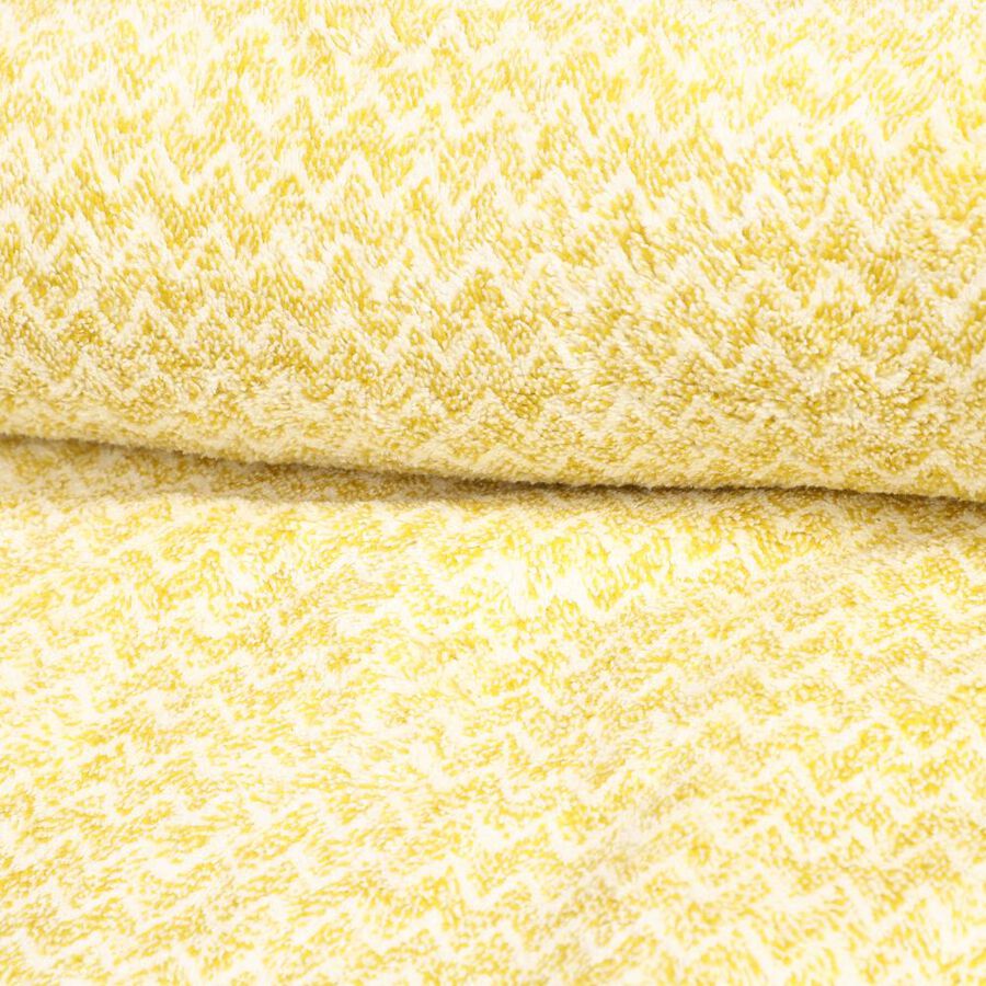 280 GSM Yellow Microfiber Bath Towel, , large image number null