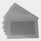 Solid Table Mat Set of 6 - Colour/Design May Vary, , small image number null