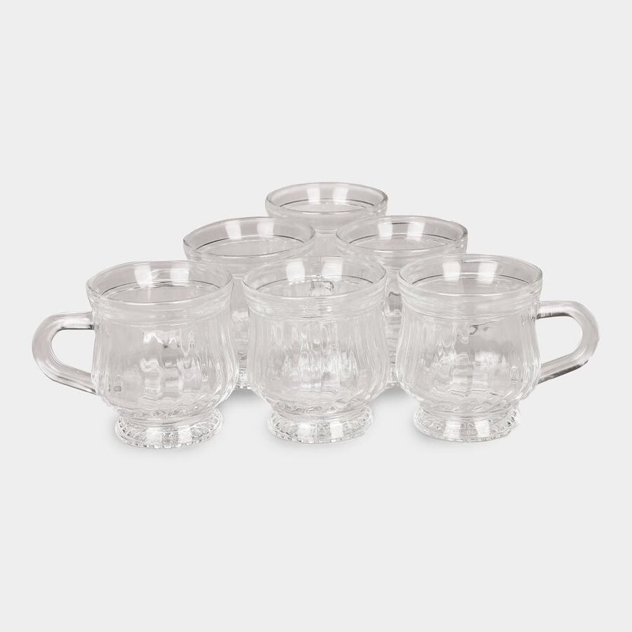 120ml Glassware Cup Set of 6, , large