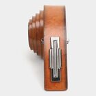 Men's Tan Polyurethane Formal Belt, , small image number null