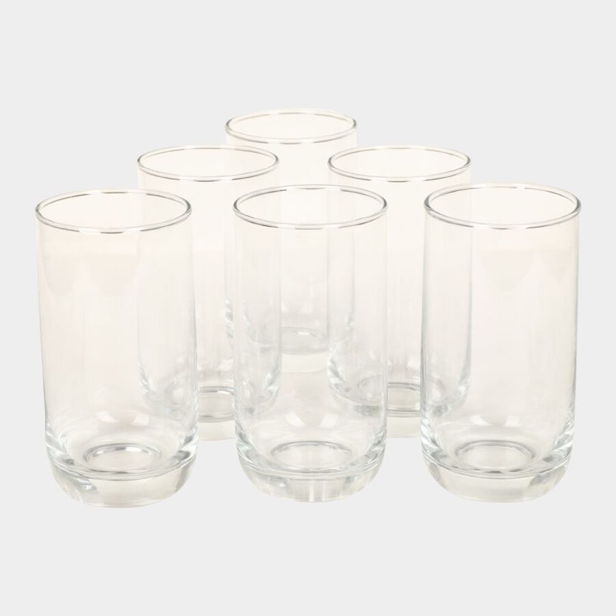 290 ml Glass Tumbler Set of 6, , large image number null