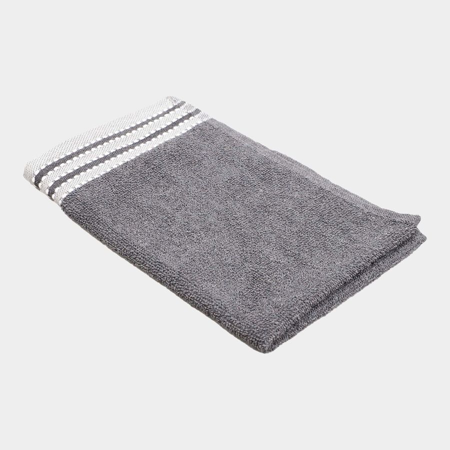 400 GSM Grey Microfiber Hand Towel, , large image number null
