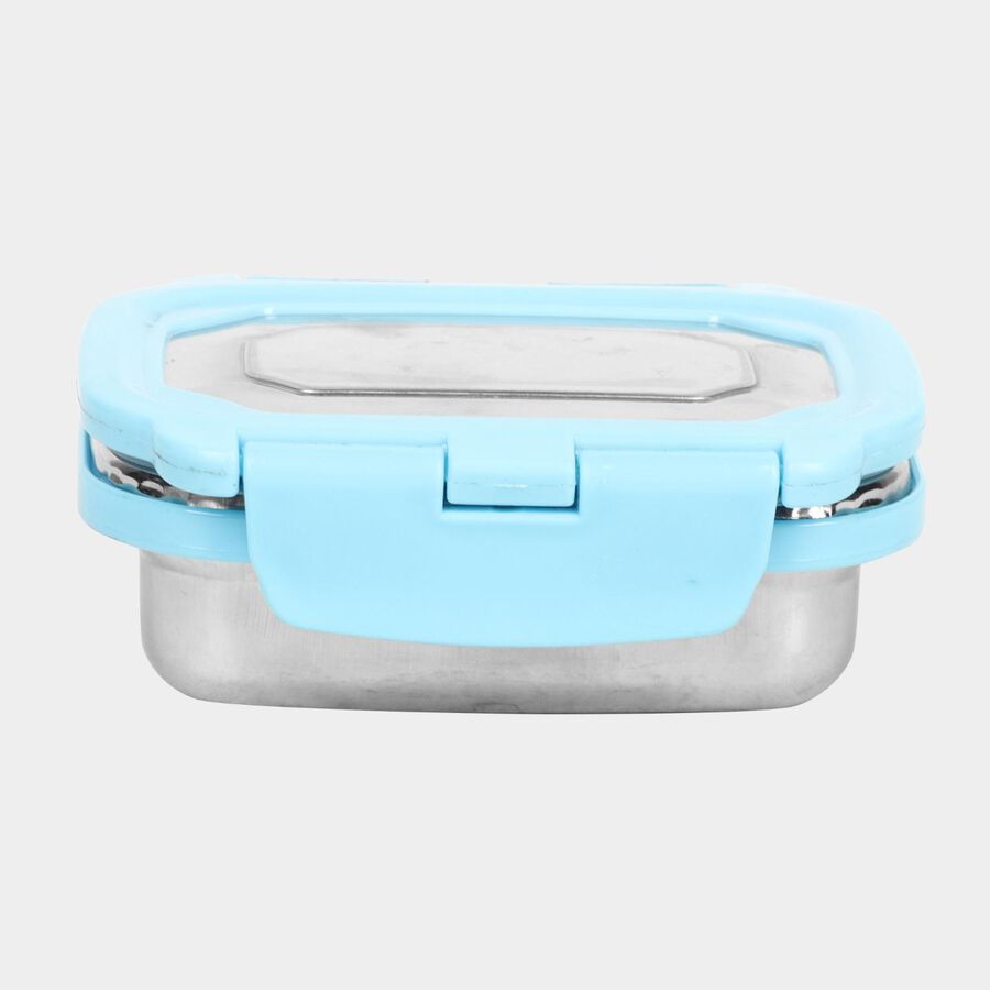 Steel Lunch Box with Small Container and Spoon, , large image number null