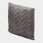 Dark Grey Velvet Cushion Cover, , small image number null