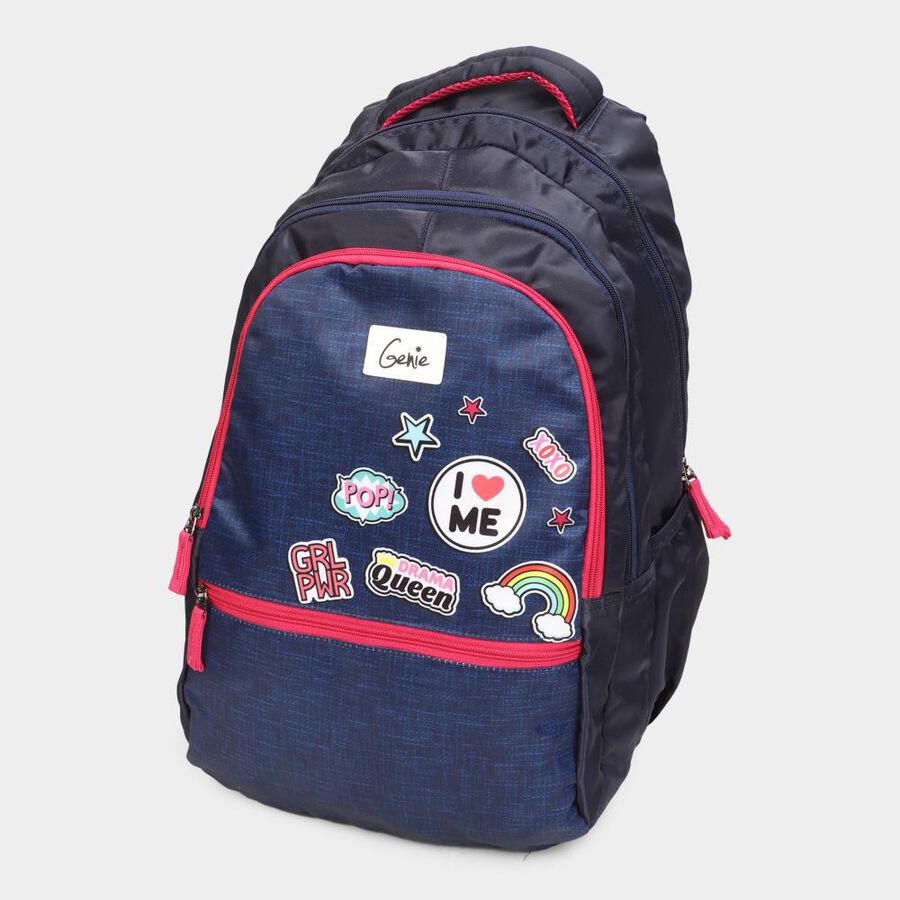 Blue Genie School Bag, , large image number null