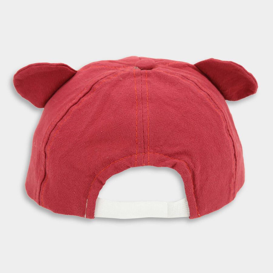 Kids' Red Fabric Cap, , large image number null