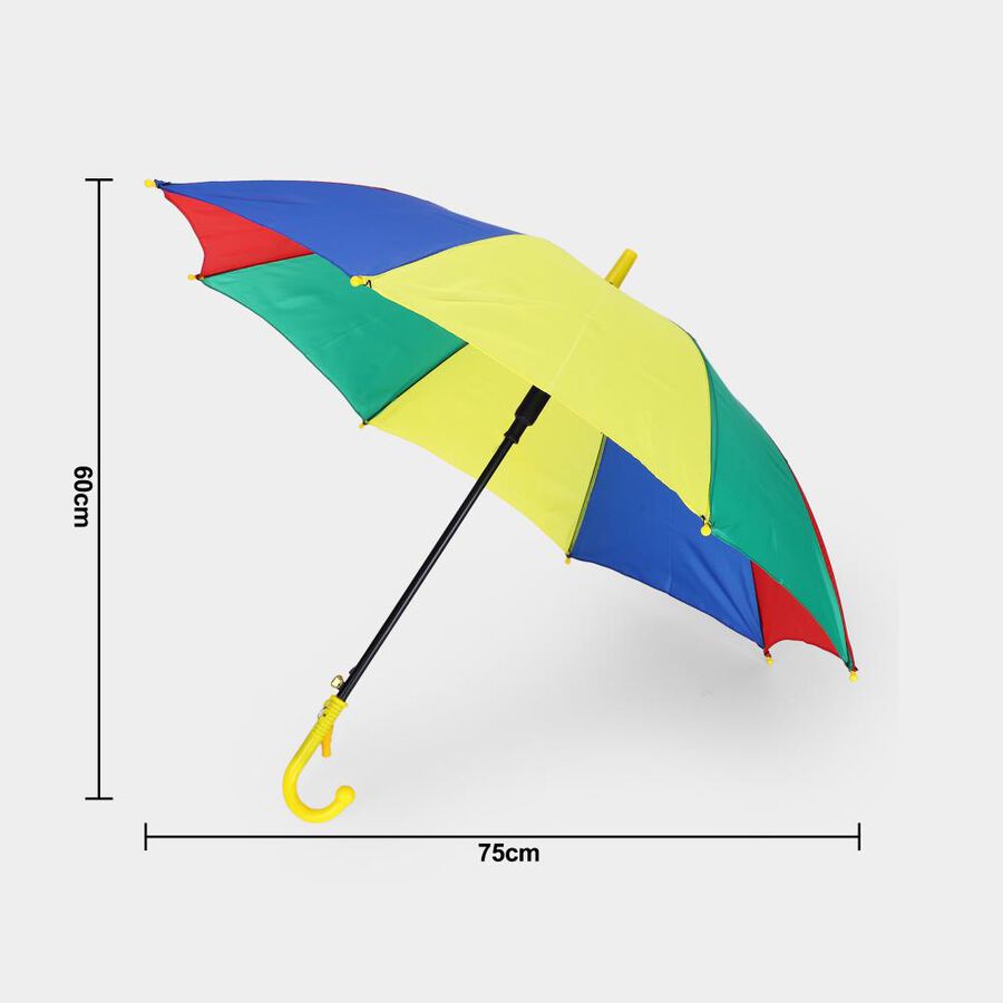 Multicolor Polyester Kid's Umbrella, , large