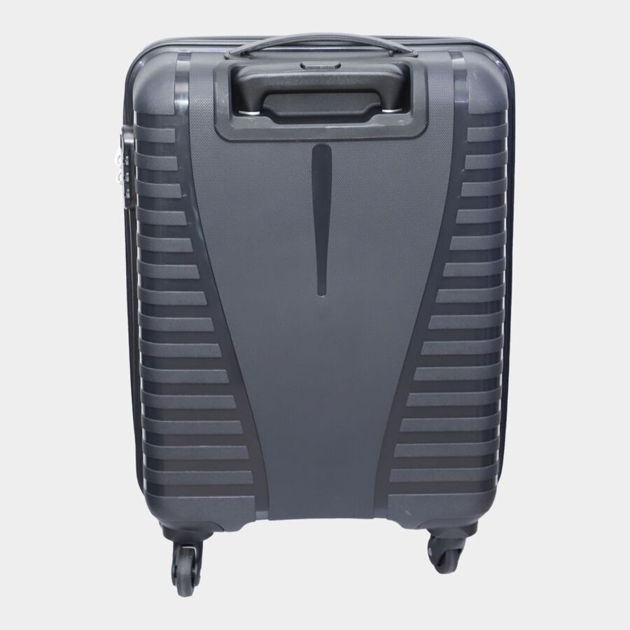 4-Wheel Dark Grey Polypropylene Hard Case Trolley, Small + Medium + Large, , large image number null