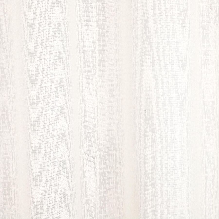 7ft. White Microfiber Door Curtain, , large image number null