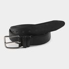 Men's Black Pu Casual Belt, , small