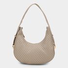 Women's Beige Polyurethane Hand Bag, , small image number null