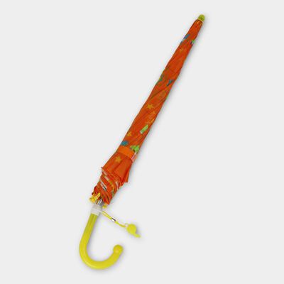 Orange Polyester Umbrella