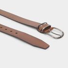 Men's Brown Pu Casual Belt , , small image number null