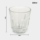 220ml Glass Tumbler Set of 6, , small image number null