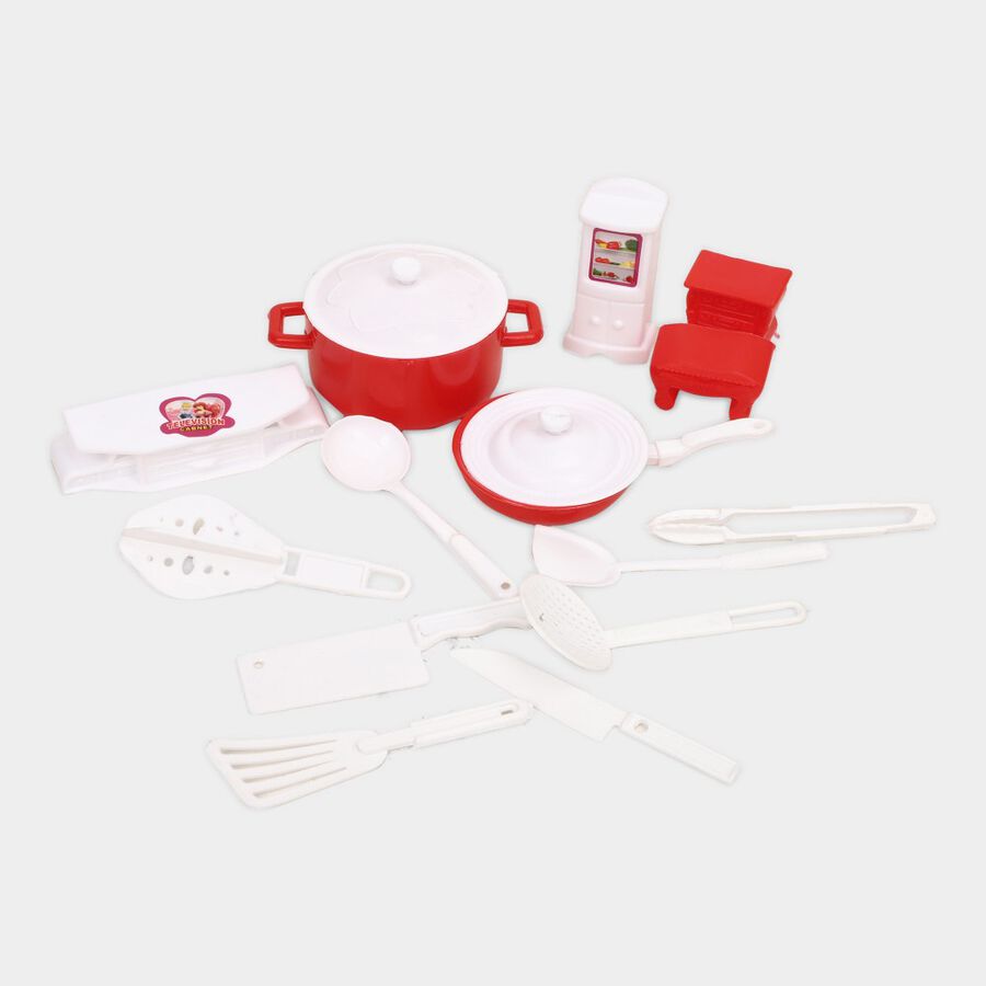 Kid's Plastic Kitchen Set, , large image number null