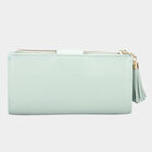 Women's Mint Polyurethane Hand Pouch, , small image number null