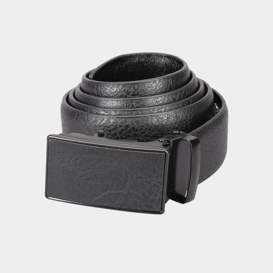 Men Formal Black Belt (36 in.), , large image number null