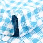 220 GSM Blue Cotton Blend Bath Towel, , small