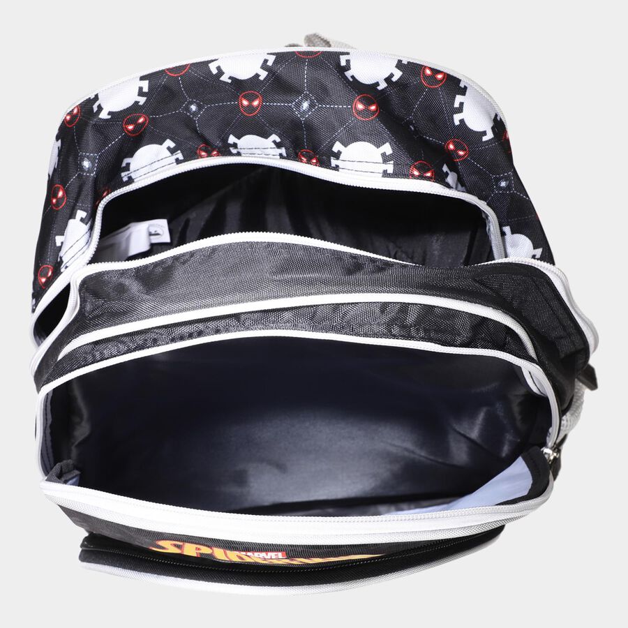 Kid's Spiderman Print School Bag, , large