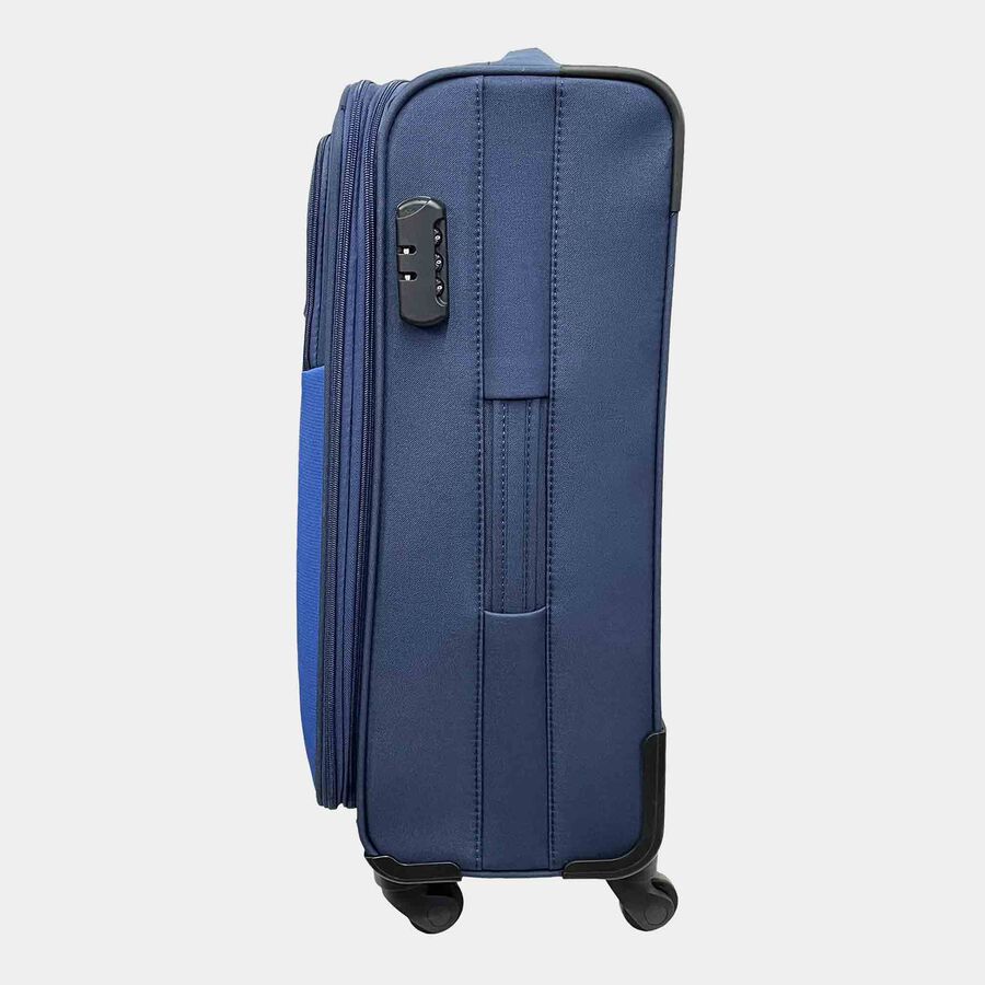 4-Wheel Polyester Soft Case Trolley, Medium, , large image number null