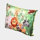 Green Cartoon Printed Kids Pillow, , small