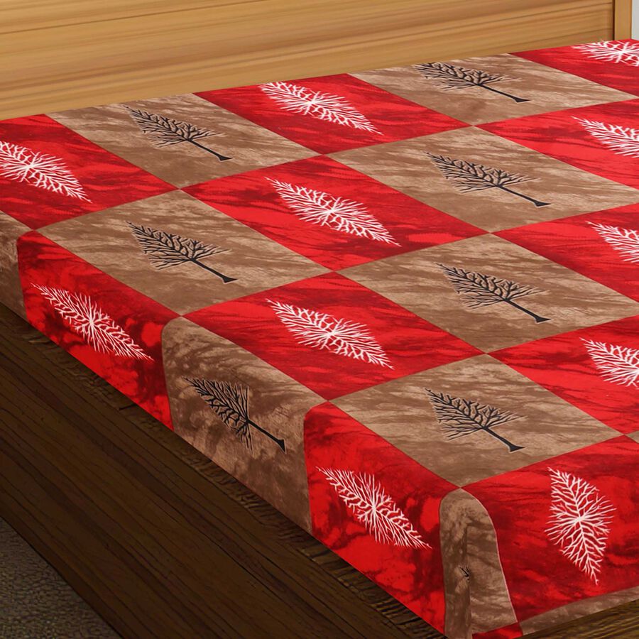 90 GSM Grey Microfiber Double Bedsheet, , large image number null