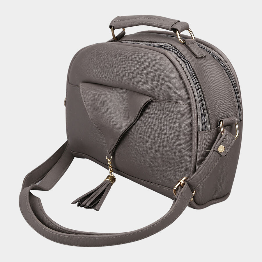 Women's Polyurethane Zipper Handbag, , large image number null