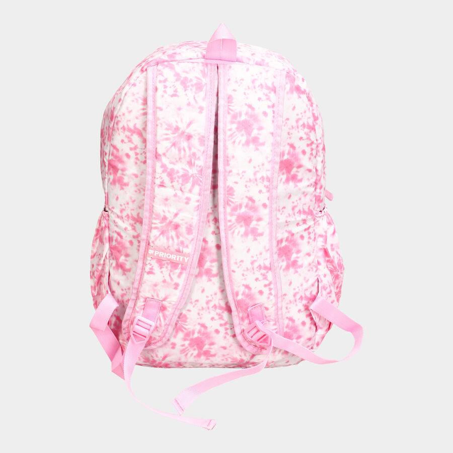 Women's Pink Fabric Backpack, , large image number null