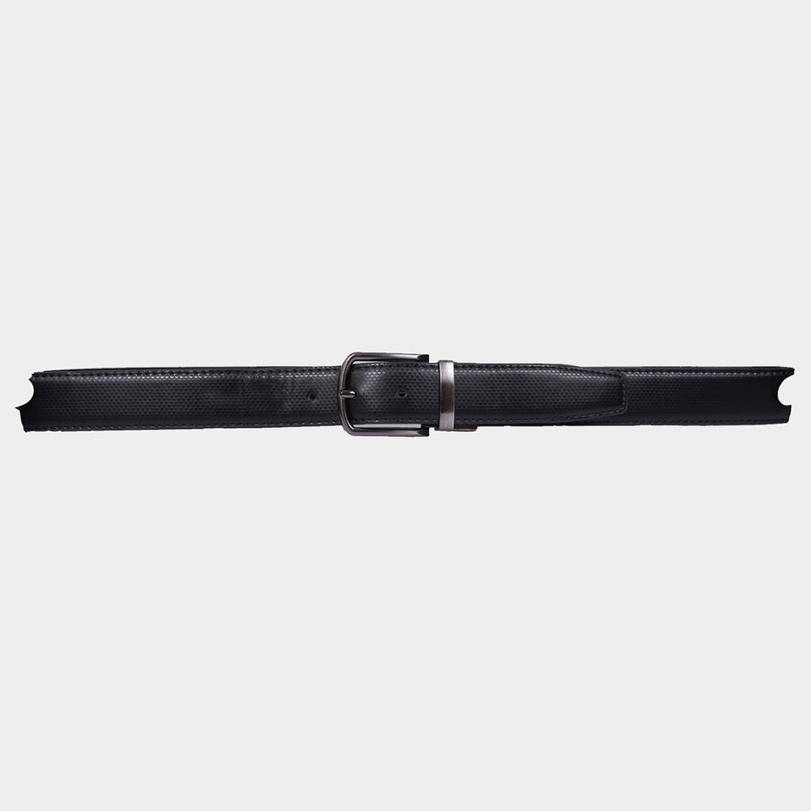 Men's Polyurethane Casual Belt, Size 40, Smooth/Plain, , large image number null