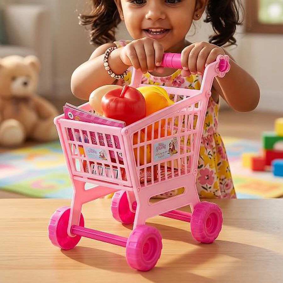 Kid's Mini Shopping cart Trolly, , large