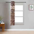 5ft. Brown Window Curtain, , small image number null