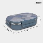 600ml Plastic & Steel Lunch Box, , small