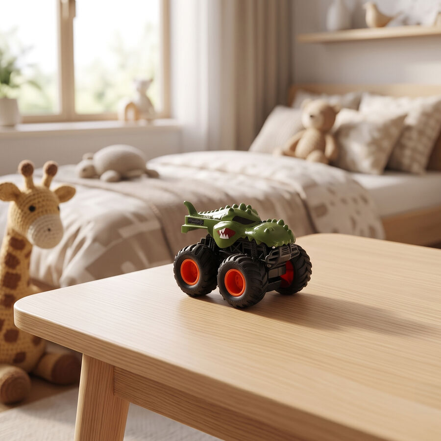 kid's Dinosaur Monster Truck Toy, , large
