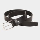 Men's Black Leather Formal Belt, , small image number null