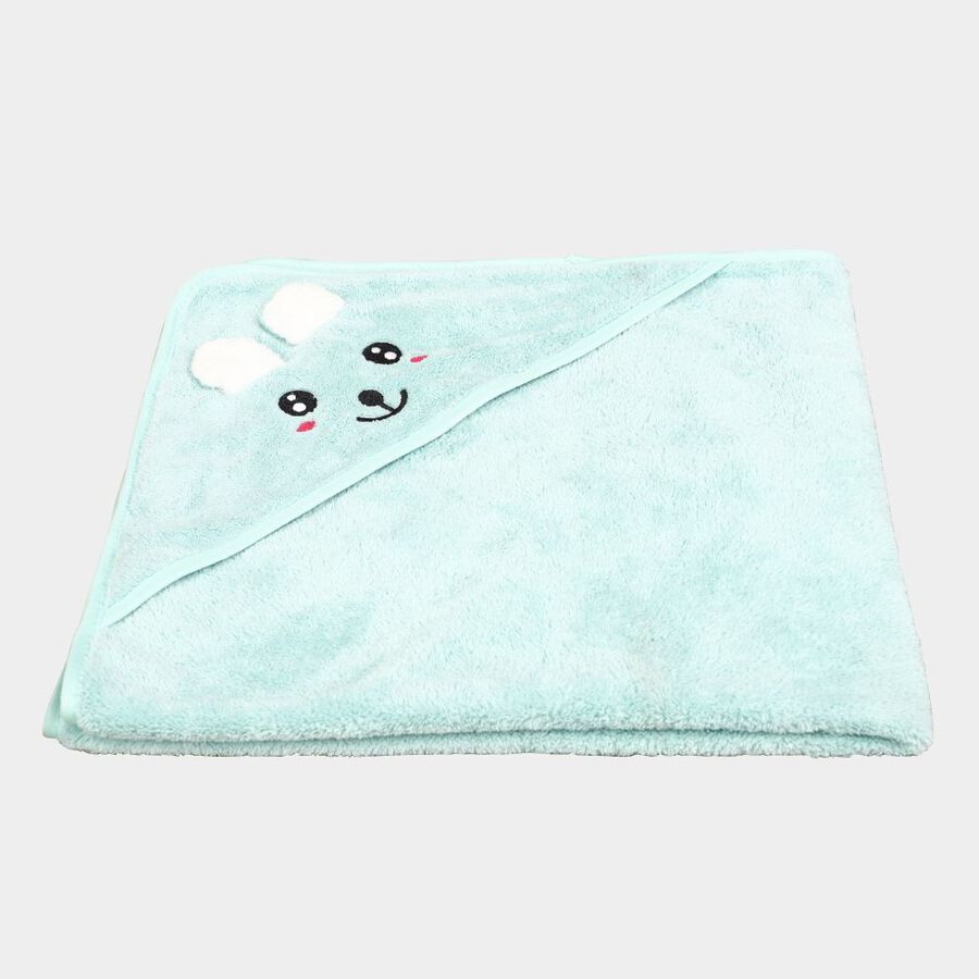 280 GSM Aqua Microfiber Baby Towel, , large