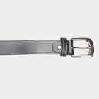 Men's Leather Casual Belt, Size 40, Textured, , small image number null