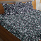 120 GSM Blue Polyester Double Bedsheet, , small image number null