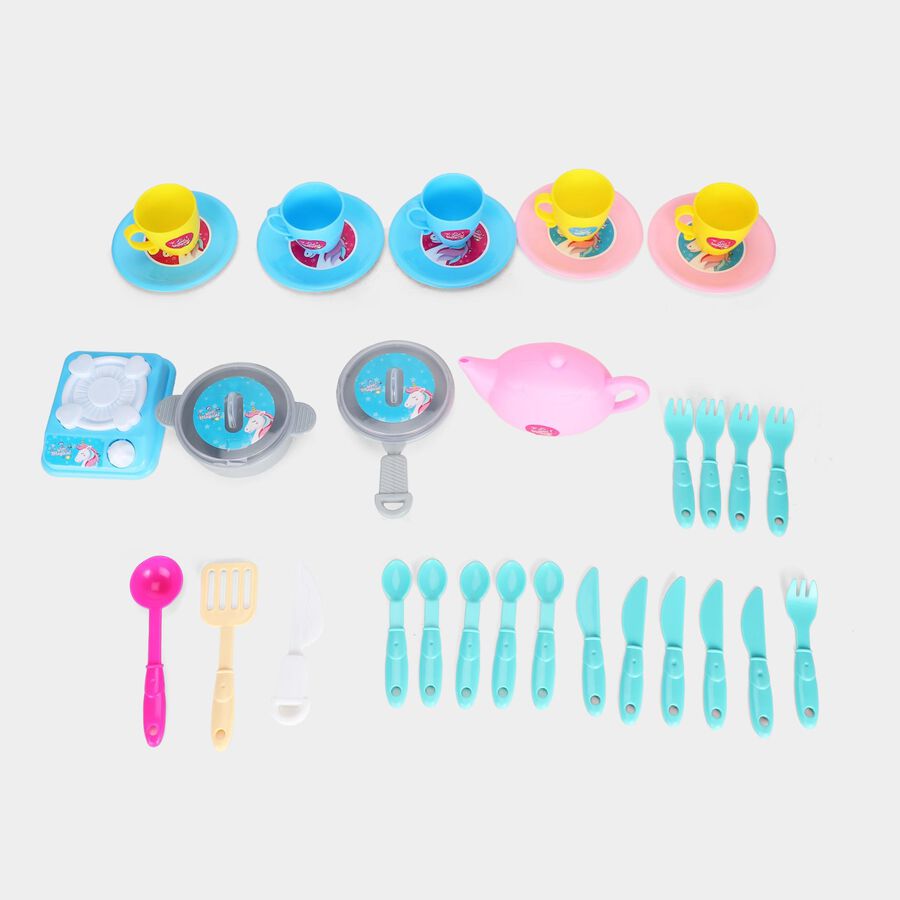 Kid's Plastic Kitchen Set, , large