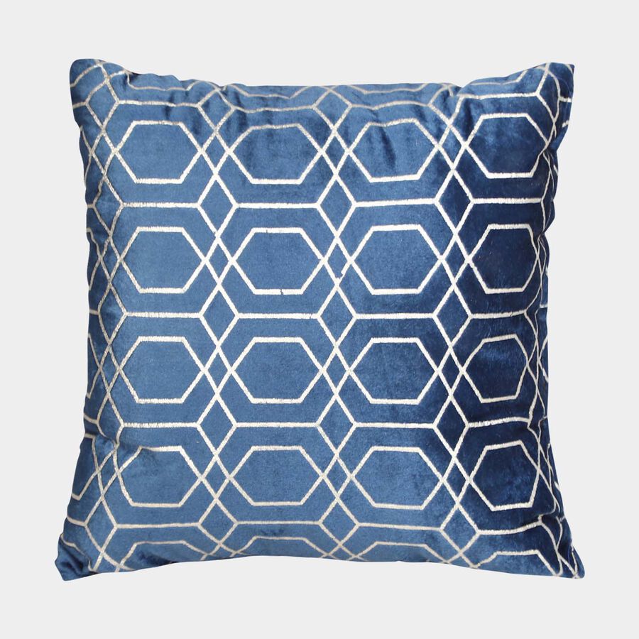 Blue Microfiber Cushion, , large image number null