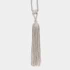 Grey Microfiber Tieback Rope, , small image number null