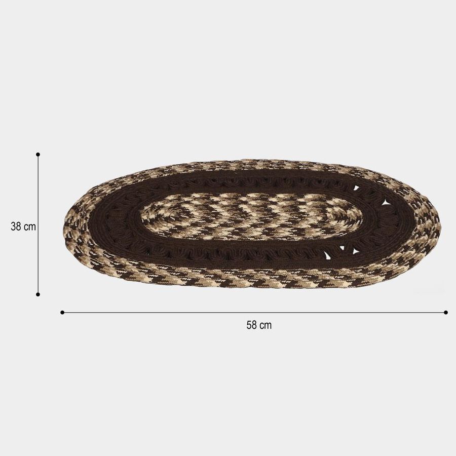Brown Polyester Rug, , large image number null