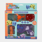 Kid's Dino Gyro UFO Gun with Rotating Flashing Lights, , small