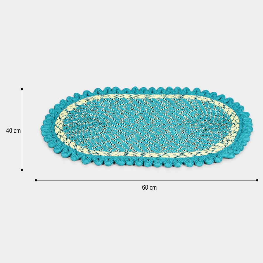 Green Polyester Door Mat, , large image number null